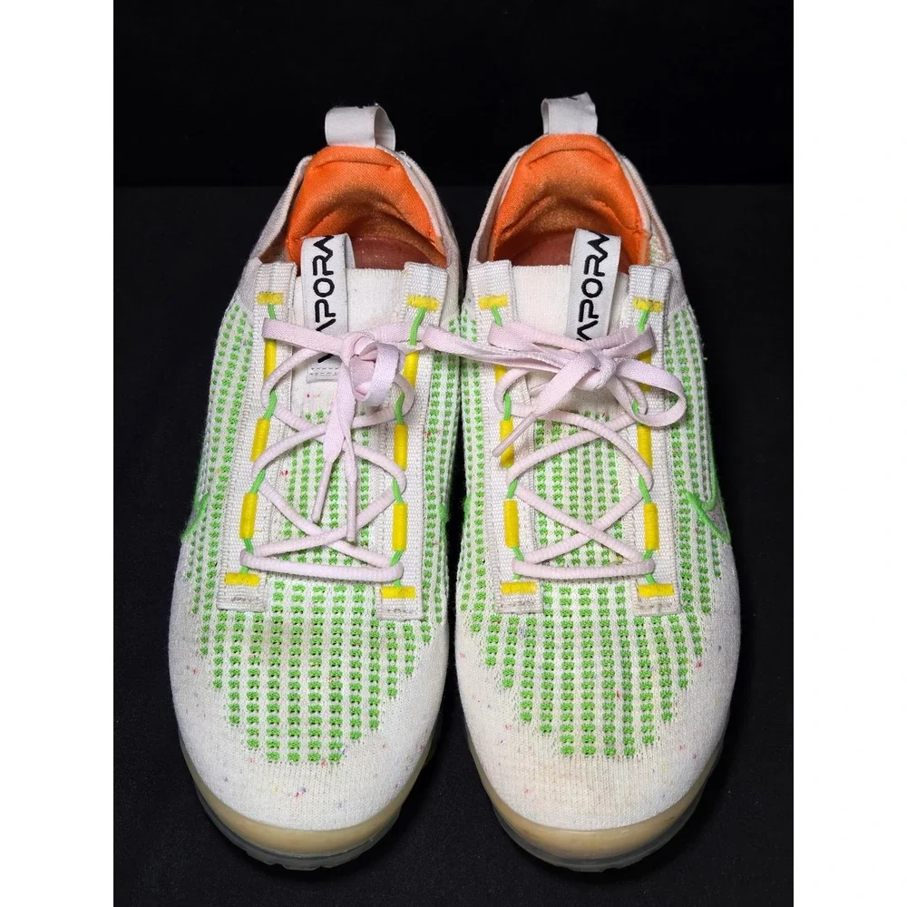 Nike Air VaporMax 2021 FK Feel Love Sail Lime Blast FD0871-100 Women's 9.5‎